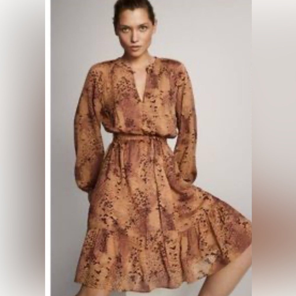 Massimo Dutti Snake Print Dress